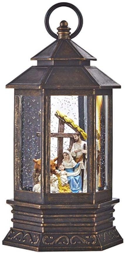 raz imports faroles de agua navideños 2021 de 10 pulgadas nativity musical iluminado linterna de agua decoración navideña raz imports faroles de agua navideños 2021 de 10 pulgadas nativity musical iluminado linterna de agua decoración navideña