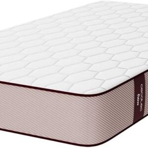 cecotec colchón viscoelástico flow purevital 1900 medida 90x190. multicapa, altura 21cm, firmeza alta, núcleo foamvital, doble cara dual system para invierno y verano