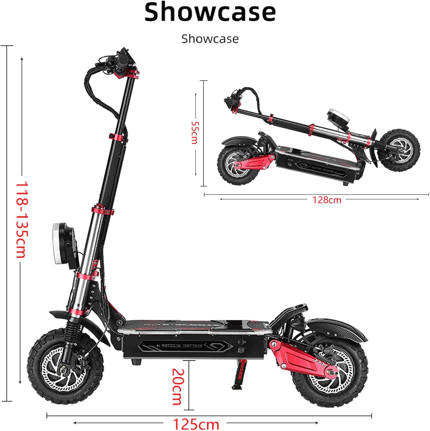 hwwh patinete electrico adulto potente plegable scooter eléctrico todoterreno dual motor dual drive 11in neumáticos de vacío carga máxima 400kg batería de litio de 60v 40ah hwwh patinete electrico adulto potente plegable scooter eléctrico todoterreno dual motor dual drive 11in neumáticos de vacío carga máxima 400kg batería de litio de 60v 40ah