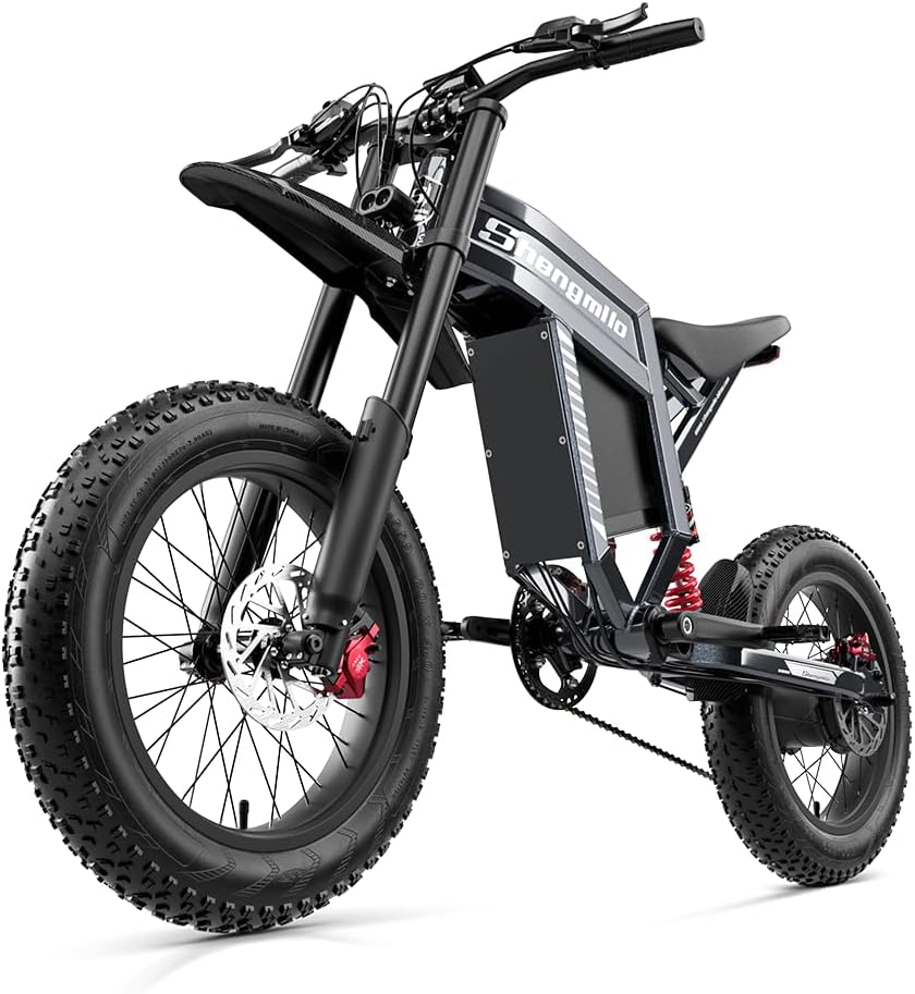 shengmilo e bike,s900 bicicleta eléctrica,motor doble bicicletas eléctricas,20" x 3.0 fat tire,batería extraíble de 60v 30ah,sistema de transmisión de 7 velocidades,bicicleta eléctrica para adultos shengmilo e bike,s900 bicicleta eléctrica,motor doble bicicletas eléctricas,20" x 3.0 fat tire,batería extraíble de 60v 30ah,sistema de transmisión de 7 velocidades,bicicleta eléctrica para adultos