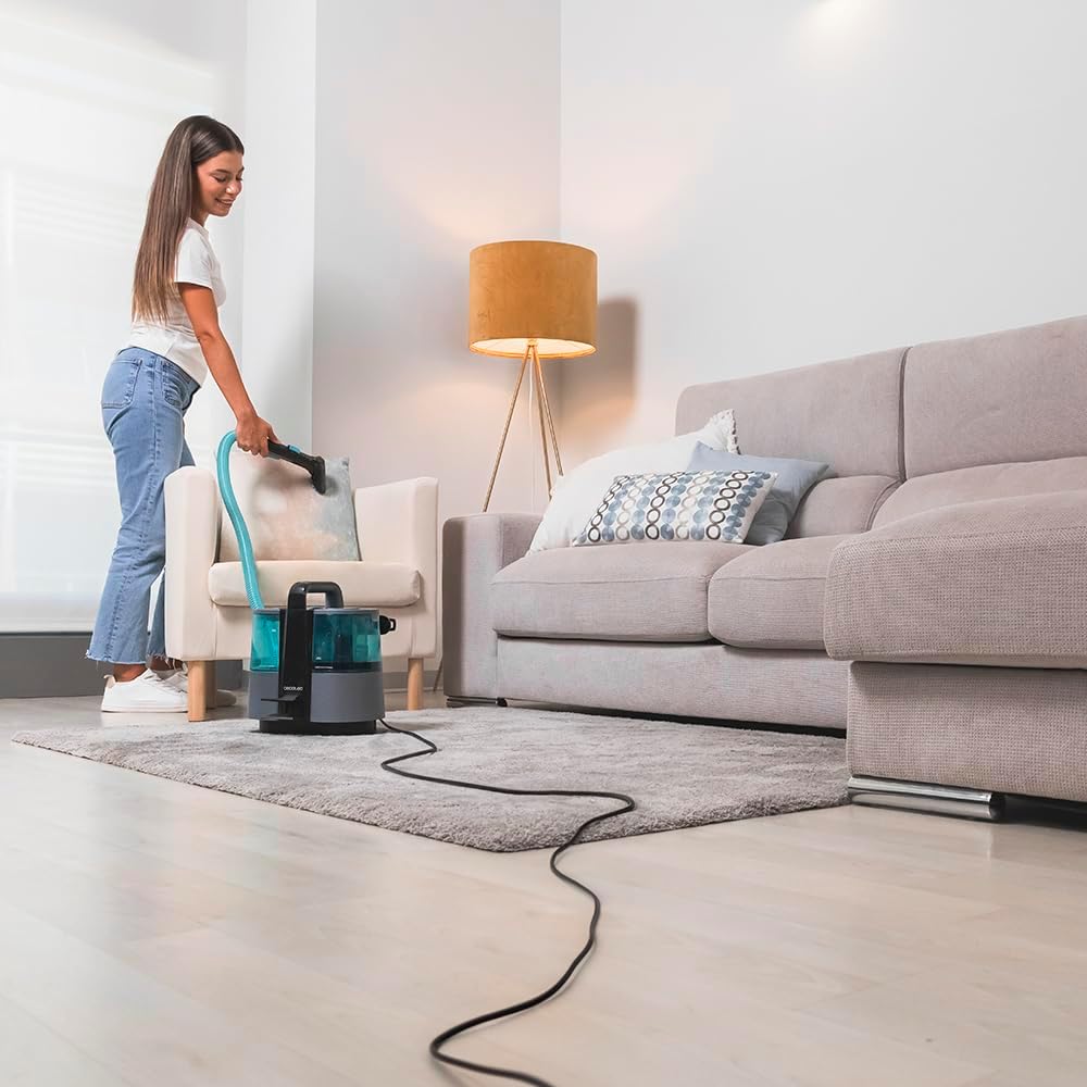 cecotec limpiador aspirador de tapicerías y alfombras con cable conga 4000 carpet&spot clean xl advance. 600w, 14kpa, 2 depósitos: agua limpia y sucia, pulverizador, accesorio ventanas y 3 boquillas cecotec limpiador aspirador de tapicerías y alfombras con cable conga 4000 carpet&spot clean xl advance. 600w, 14kpa, 2 depósitos: agua limpia y sucia, pulverizador, accesorio ventanas y 3 boquillas