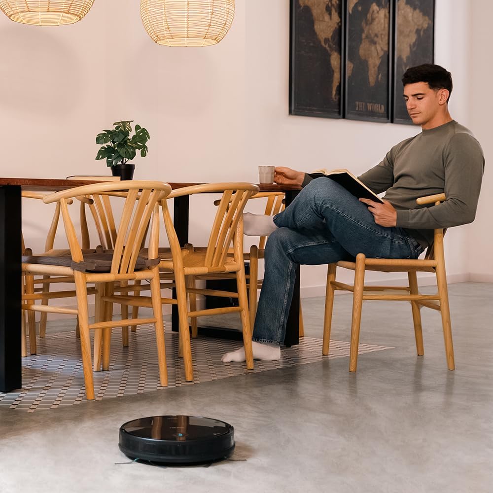 cecotec robot aspirador con base autovaciado conga 2499 ultra home advanced. tecnología giroscópica, 2100 pa, app, cepillo multifunción, 2 cepillos laterales, mopa, detección de bolsa automática 3l cecotec robot aspirador con base autovaciado conga 2499 ultra home advanced. tecnología giroscópica, 2100 pa, app, cepillo multifunción, 2 cepillos laterales, mopa, detección de bolsa automática 3l