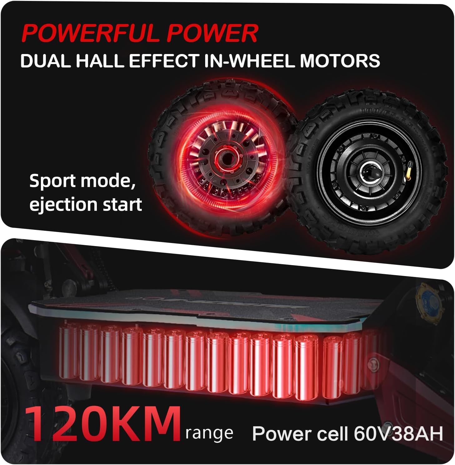 hwwh patinete electrico adulto potente plegable scooter eléctrico todoterreno dual motor dual drive 11in neumáticos de vacío carga máxima 400kg batería de litio de 60v 40ah hwwh patinete electrico adulto potente plegable scooter eléctrico todoterreno dual motor dual drive 11in neumáticos de vacío carga máxima 400kg batería de litio de 60v 40ah