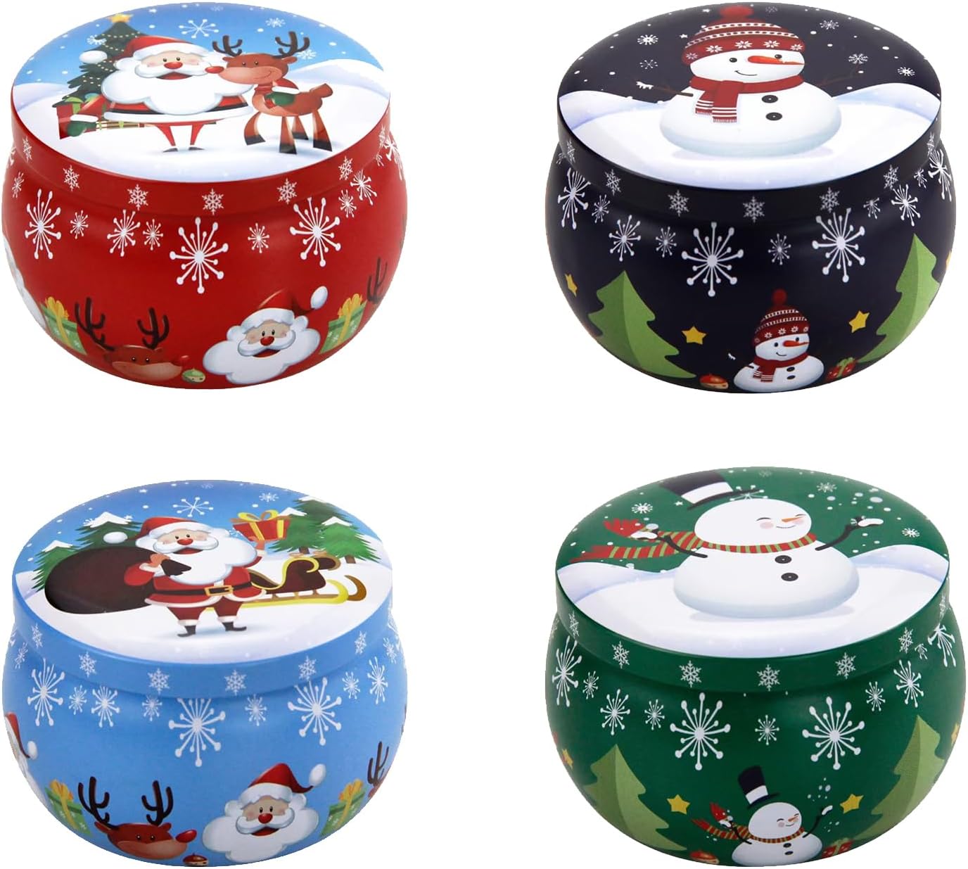 vela de navidad, mezcla de cera de soja con tiempo de combustión de 8 horas y fragancia festiva, juego de decoración del hogar para árbol de navidad, caja de regalo, fiesta y familia vela de navidad, mezcla de cera de soja con tiempo de combustión de 8 horas y fragancia festiva, juego de decoración del hogar para árbol de navidad, caja de regalo, fiesta y familia