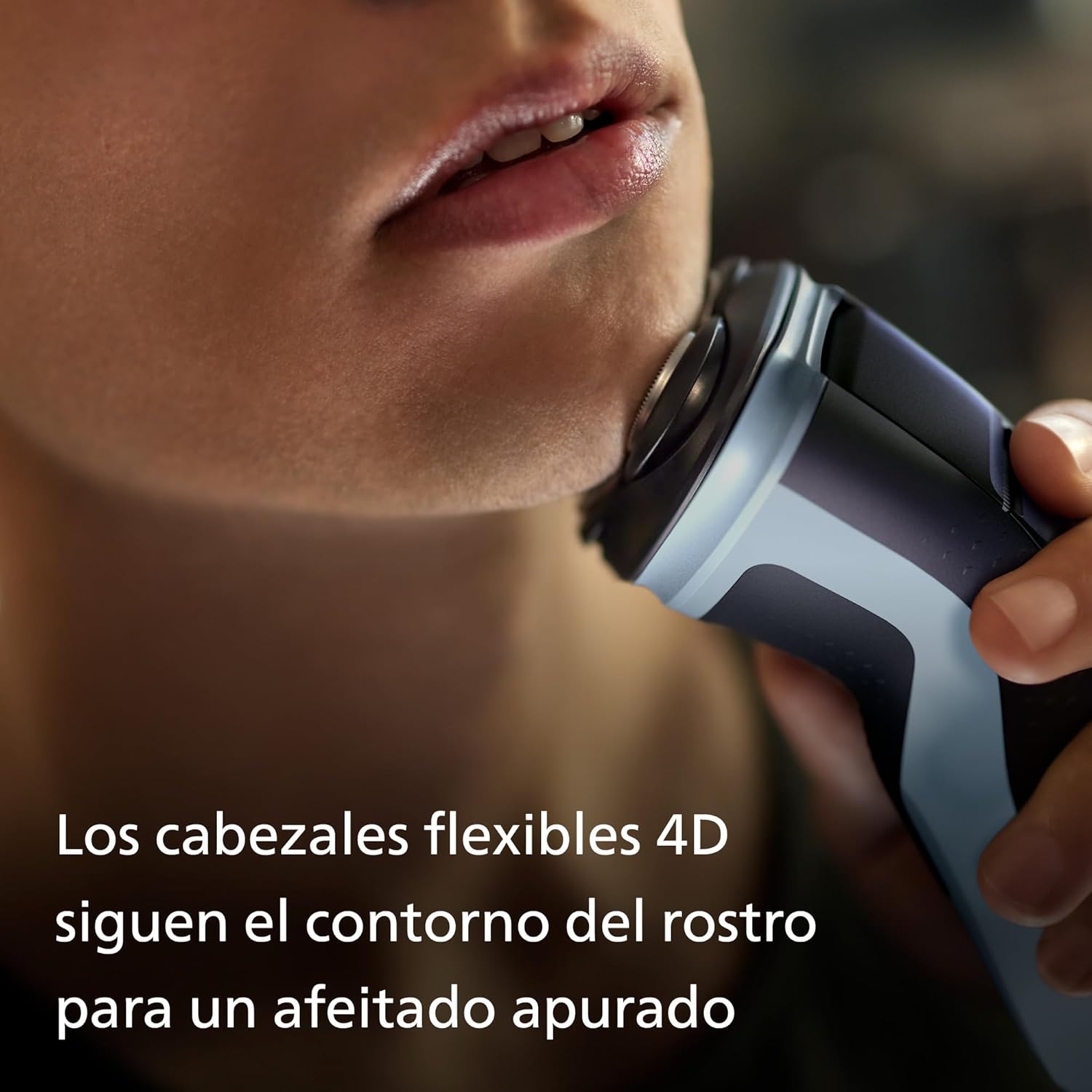 philips serie x3000 afeitadora eléctrica hombre, máquina de afeitar barba con cortapatillas, 27 cuchillas, cuida la piel, 45min de uso, en seco y húmedo, recargable, x3053/00, azul philips serie x3000 afeitadora eléctrica hombre, máquina de afeitar barba con cortapatillas, 27 cuchillas, cuida la piel, 45min de uso, en seco y húmedo, recargable, x3053/00, azul