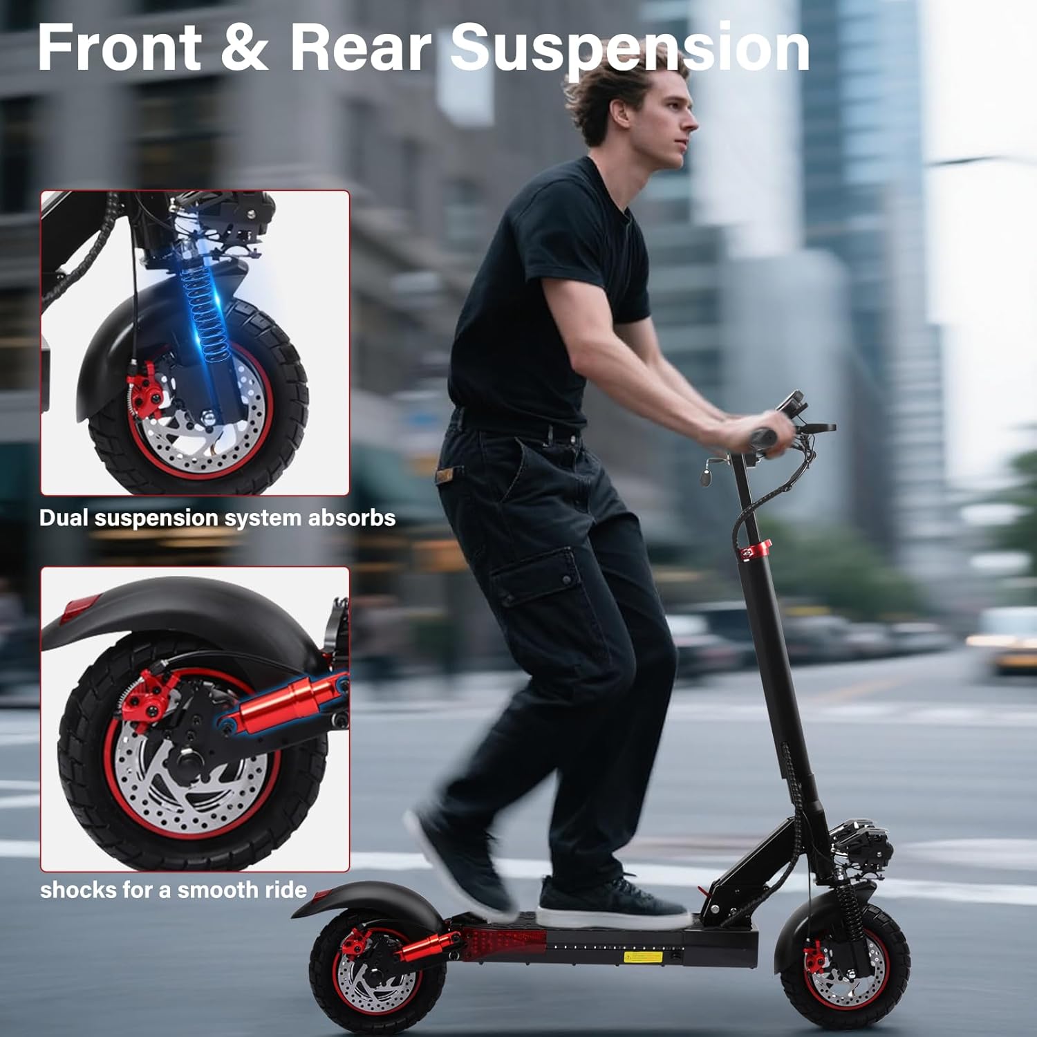 playbik patinete electrico adulto potente plegable scooter autonomía de 31 millas,48v 15ah gran autonomía, ruedas 10" todoterreno, ip54,doble frenos de disco,regalos adultos y jóvenes durante fiestas playbik patinete electrico adulto potente plegable scooter autonomía de 31 millas,48v 15ah gran autonomía, ruedas 10" todoterreno, ip54,doble frenos de disco,regalos adultos y jóvenes durante fiestas