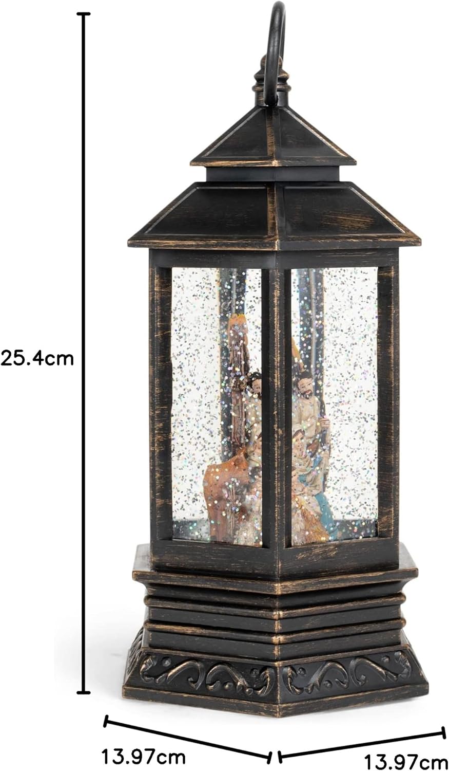 raz imports faroles de agua navideños 2021 de 10 pulgadas nativity musical iluminado linterna de agua decoración navideña raz imports faroles de agua navideños 2021 de 10 pulgadas nativity musical iluminado linterna de agua decoración navideña