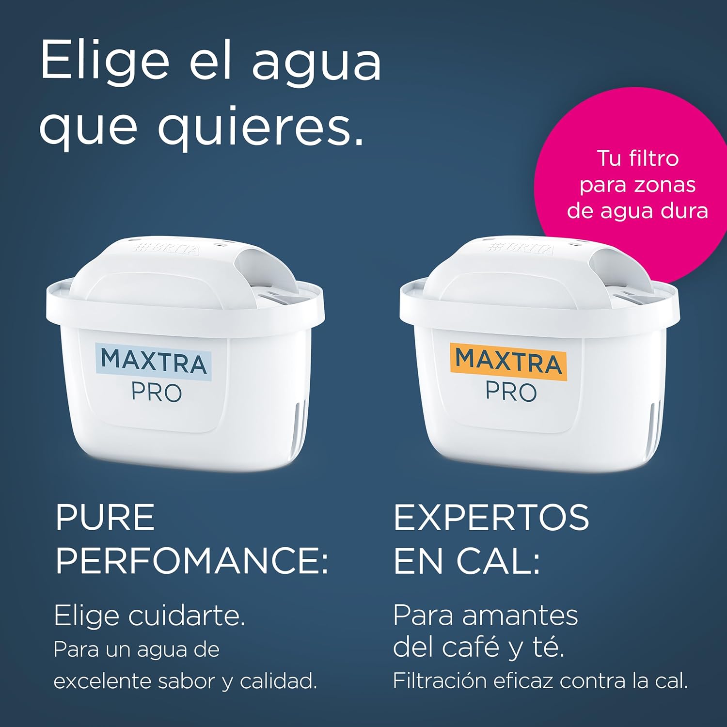 brita cartucho filtrante de agua maxtra pro pure performance (all in 1) pack 6 | recambio original para todas las jarras brita para agua de sabor puro filtra pfas, cloro, cal y metales brita cartucho filtrante de agua maxtra pro pure performance (all in 1) pack 6 | recambio original para todas las jarras brita para agua de sabor puro filtra pfas, cloro, cal y metales