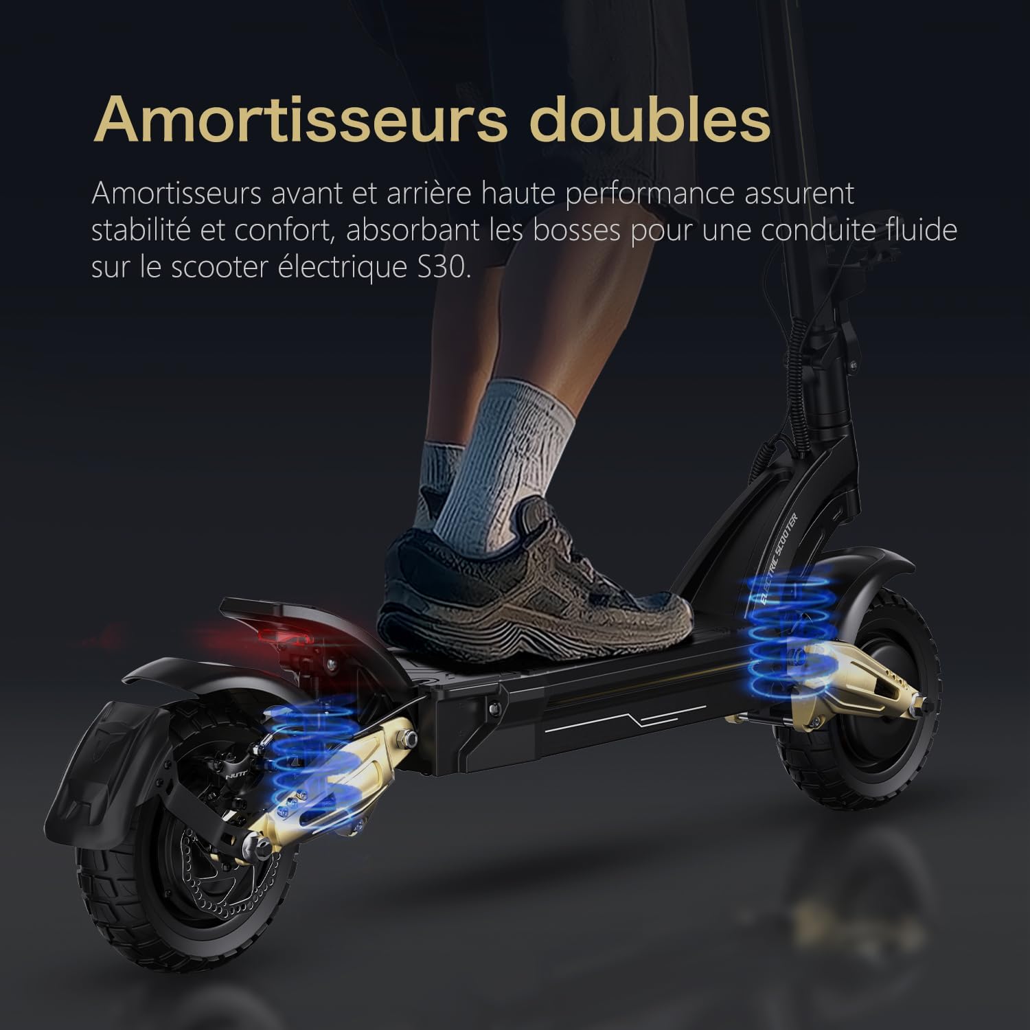 rayi s30 patinete eléctrico para adultos, potente, batería de 52 v, 23,4 ah, autonomía de 60 km, ruedas de 10 pulgadas, todoterreno, scooter eléctrico con conexión app rayi s30 patinete eléctrico para adultos, potente, batería de 52 v, 23,4 ah, autonomía de 60 km, ruedas de 10 pulgadas, todoterreno, scooter eléctrico con conexión app