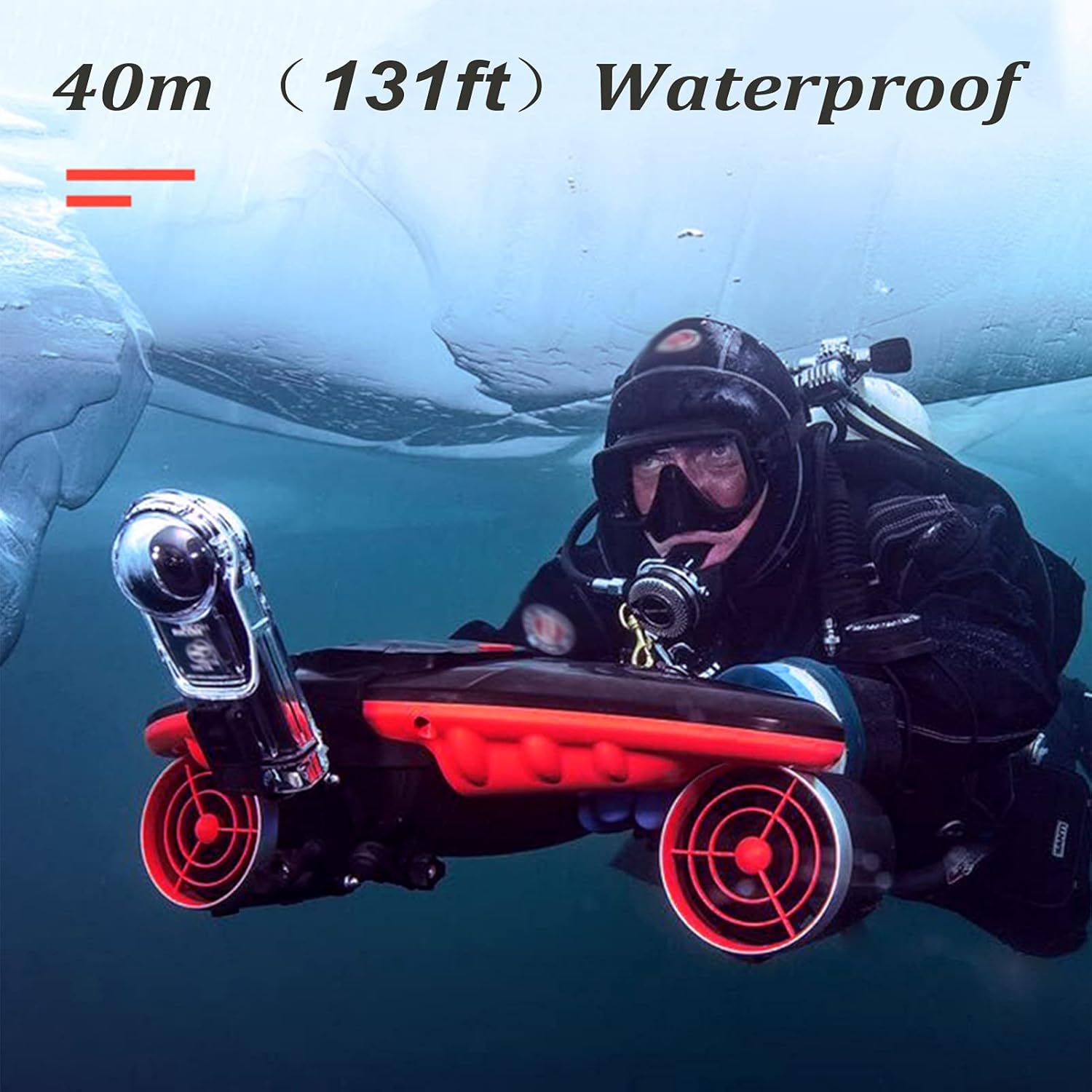 scooter subacuático motores duales para adultos niños sea scooter pantalla oled 40m impermeable 3 niveles velocidad 2m / s montaje de cámara recargable drone eléctrico para buceo fotografía deportes scooter subacuático motores duales para adultos niños sea scooter pantalla oled 40m impermeable 3 niveles velocidad 2m / s montaje de cámara recargable drone eléctrico para buceo fotografía deportes