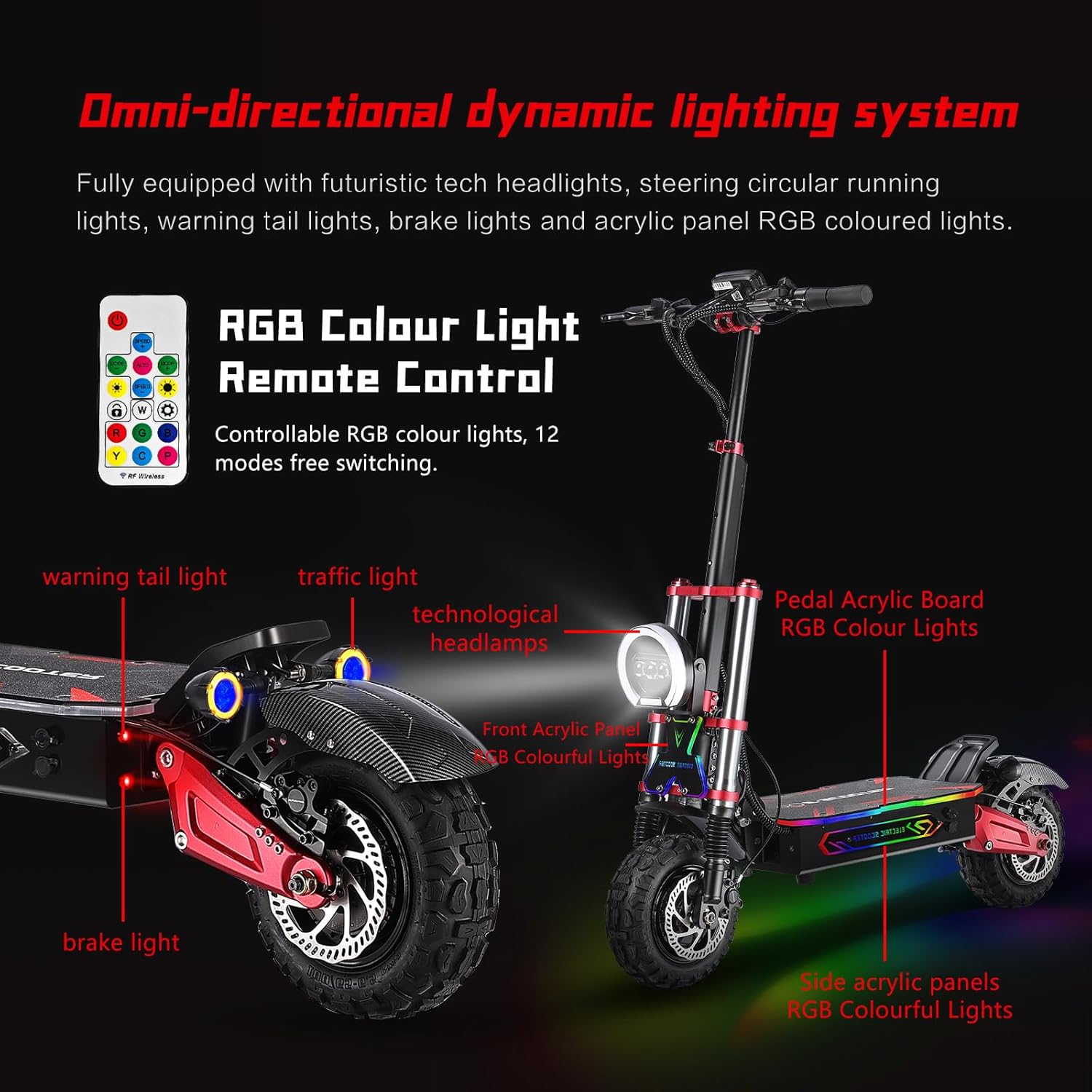 hwwh patinete electrico adulto potente plegable scooter eléctrico todoterreno dual motor dual drive 11in neumáticos de vacío carga máxima 400kg batería de litio de 60v 40ah hwwh patinete electrico adulto potente plegable scooter eléctrico todoterreno dual motor dual drive 11in neumáticos de vacío carga máxima 400kg batería de litio de 60v 40ah