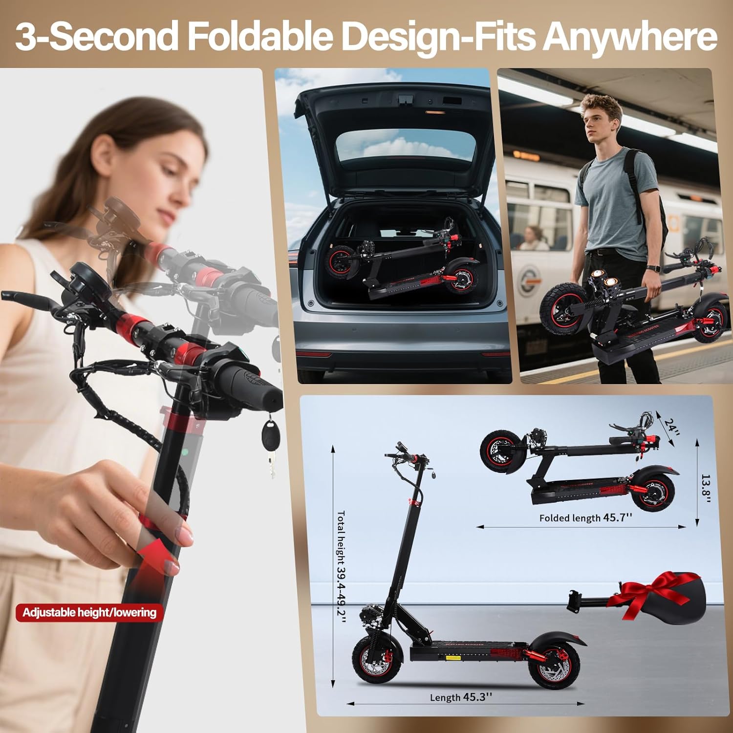 playbik patinete electrico adulto potente plegable scooter autonomía de 31 millas,48v 15ah gran autonomía, ruedas 10" todoterreno, ip54,doble frenos de disco,regalos adultos y jóvenes durante fiestas playbik patinete electrico adulto potente plegable scooter autonomía de 31 millas,48v 15ah gran autonomía, ruedas 10" todoterreno, ip54,doble frenos de disco,regalos adultos y jóvenes durante fiestas