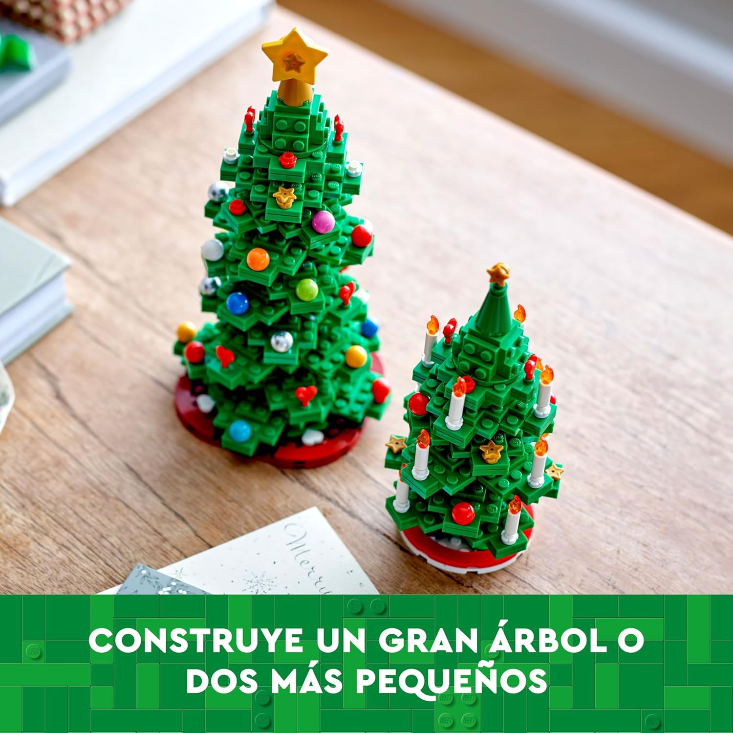 lego Árbol de navidad juguete de construcción, decoración navideña para salón o dormitorio, juego imaginativo, manualidades en familia, regalo para niñas y niños de 12 años o más 40573 lego Árbol de navidad juguete de construcción, decoración navideña para salón o dormitorio, juego imaginativo, manualidades en familia, regalo para niñas y niños de 12 años o más 40573