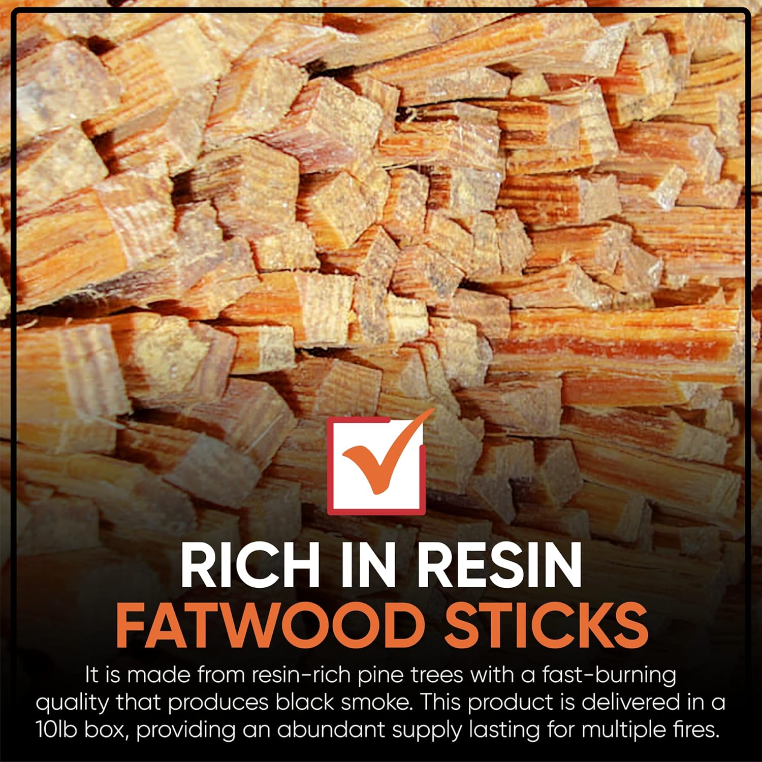 vivlly fatwood paquete de iniciación de fuego – madera de inicio para chimenea – pequeños troncos de leña para estufa de fogata, parrilla y cocina – palos de leña – quema de hoguera (10 libras) vivlly fatwood paquete de iniciación de fuego – madera de inicio para chimenea – pequeños troncos de leña para estufa de fogata, parrilla y cocina – palos de leña – quema de hoguera (10 libras)